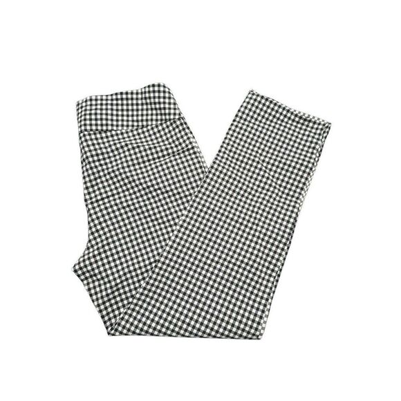 Zac And Rachel Women's Pants Checked Black And White Size 10 - Picture 1 of 6